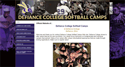 Desktop Screenshot of dcsoftballcamps.com